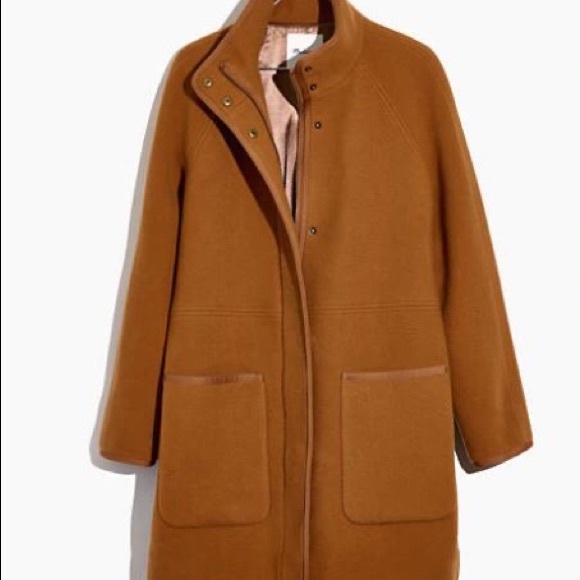 NWT Madewell Estate Cocoon Coat - Picture 4 of 8